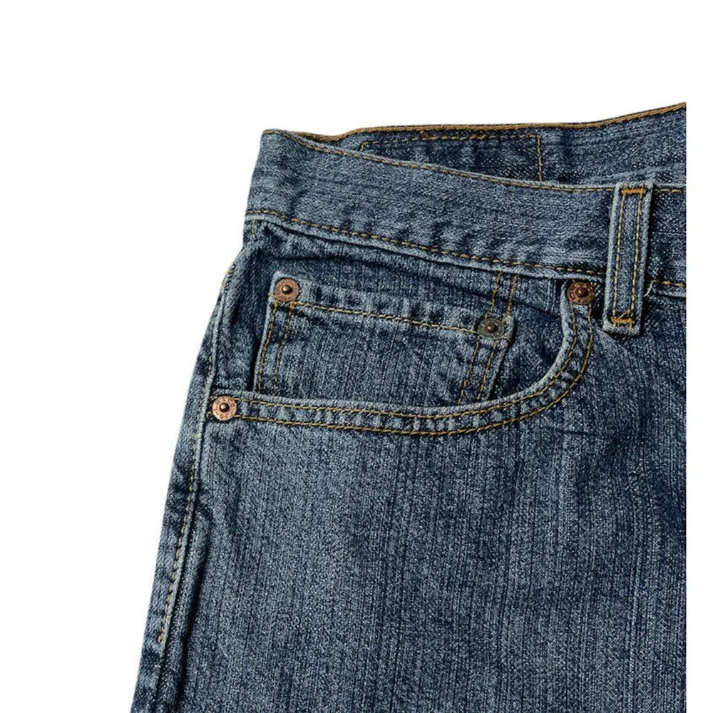 Levi’s Levi Strauss 550 Mens Blue Denim Jean Shorts Relaxed Fit 5 Pockets Sz 36